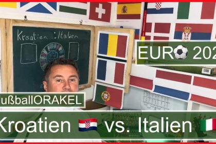 Kroatien vs. Italien in Gruppe B der Fußball-Europameisterschaft - #FußballOrakel Videoleben von Familyeller #EURO2024 #Fußballeuropameisterschaft