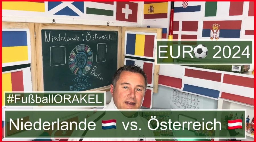 Niederlande vs. Österreich in Gruppe D der Fußball-Europameisterschaft - #FußballOrakel Videoleben von Familyeller #EURO2024 #Fußballeuropameisterschaft