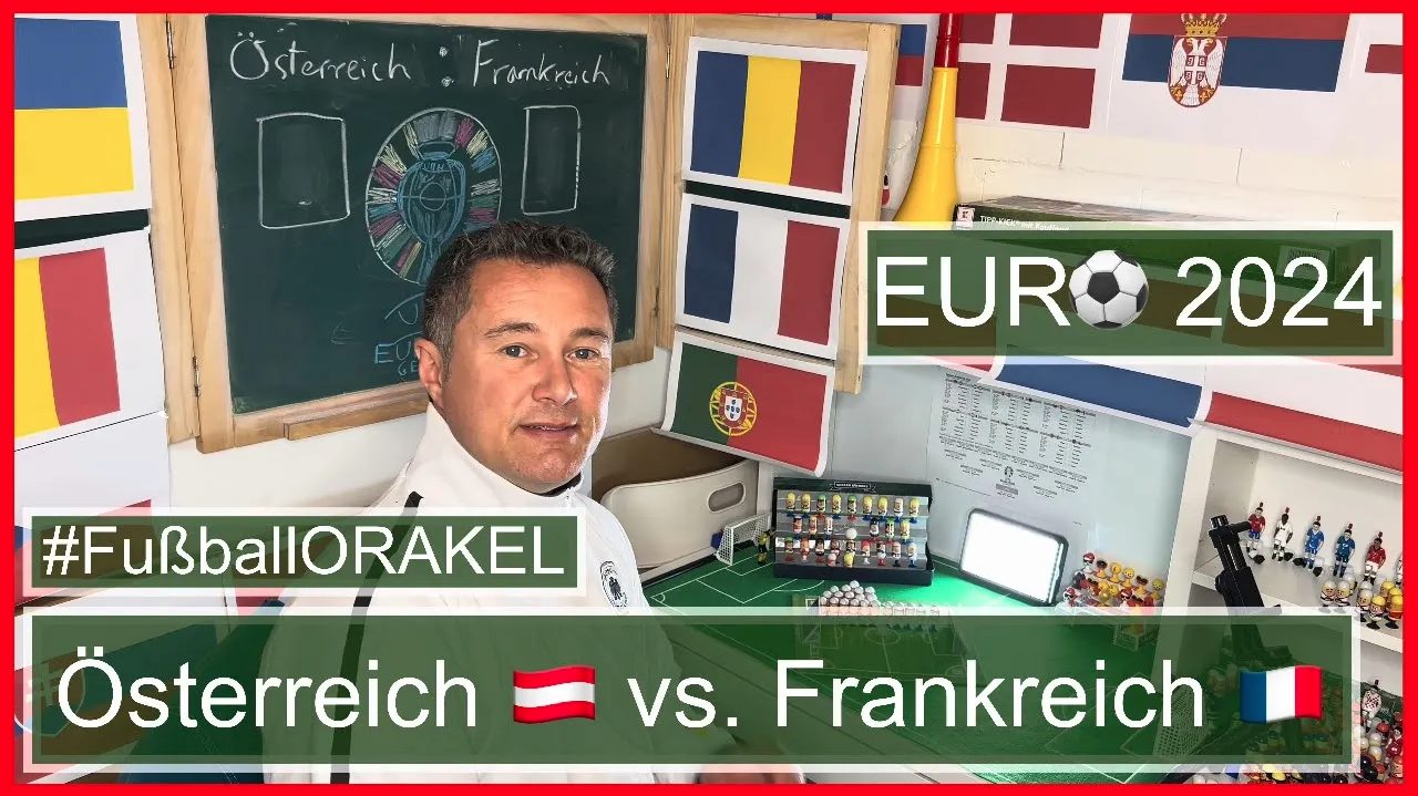 Österreich vs. Frankreich in Gruppe D der Fußball-Europameisterschaft - #FußballOrakel Videoleben von Familyeller #EURO2024 #Fußballeuropameisterschaft