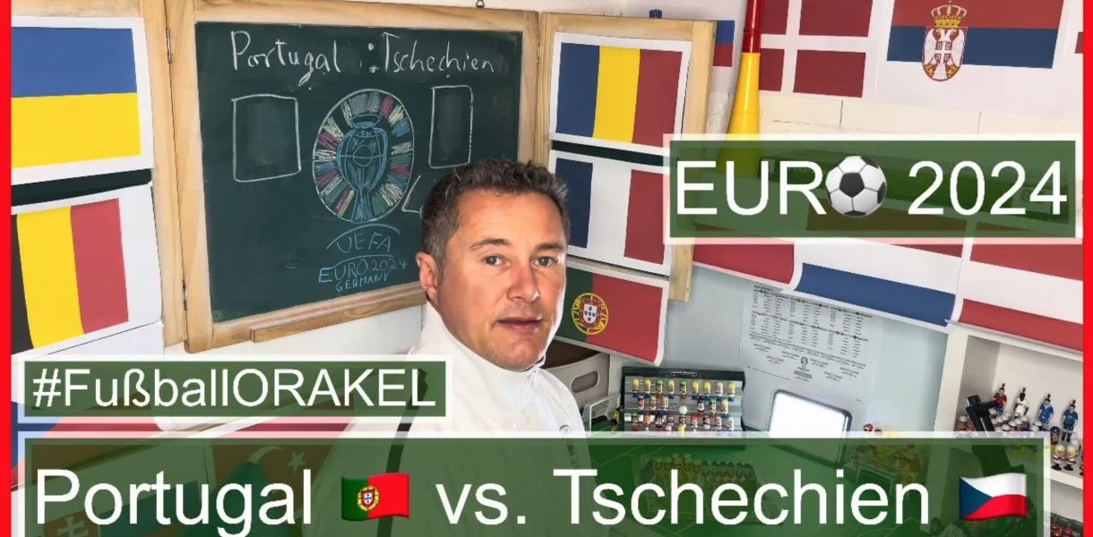 Portugal vs. Tschechien in Gruppe F der Fußball-Europameisterschaft - #FußballOrakel Videoleben von Familyeller #EURO2024 #Fußballeuropameisterschaft