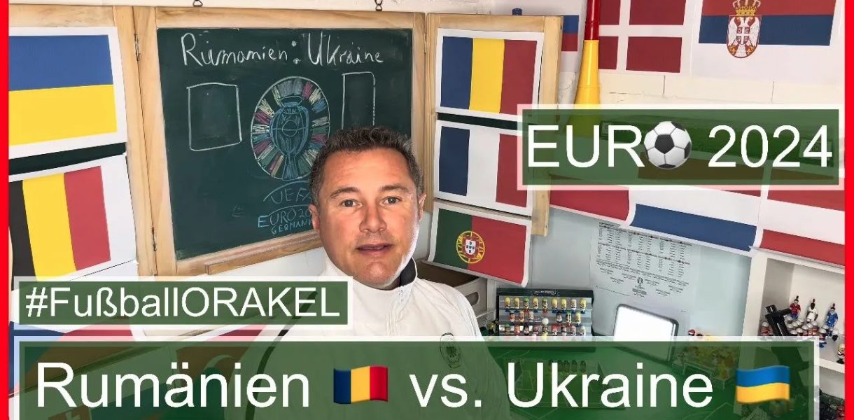 Rumänien vs. Ukraine in Gruppe E der Fußball-Europameisterschaft - #FußballOrakel Videoleben von Familyeller #EURO2024 #Fußballeuropameisterschaft