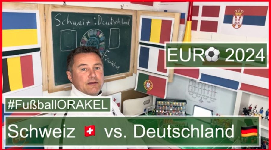 Schweiz vs. Deutschland in Gruppe A der Fußball-Europameisterschaft - #FußballOrakel Videoleben von Familyeller #EURO2024 #Fußballeuropameisterschaft