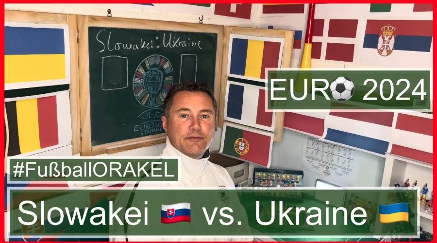 Slowakei vs. Ukraine in Gruppe E der Fußball-Europameisterschaft - #FußballOrakel Videoleben von Familyeller #EURO2024 #Fußballeuropameisterschaft