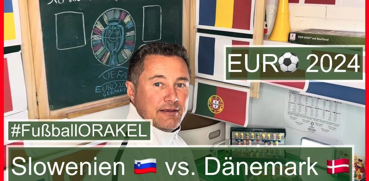 Slowenien vs. Dänemark in Gruppe C - #FußballOrakel Videoleben von Familyeller #EURO2024 #Fußballeuropameisterschaft