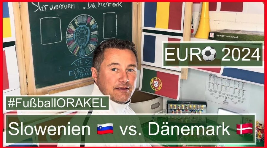 Slowenien vs. Dänemark in Gruppe C - #FußballOrakel Videoleben von Familyeller #EURO2024 #Fußballeuropameisterschaft