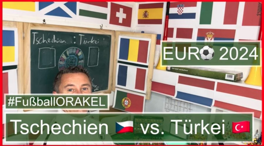 Tschechien vs. Türkei in Gruppe F der Fußball-Europameisterschaft - #FußballOrakel Videoleben von Familyeller #EURO2024 #Fußballeuropameisterschaft