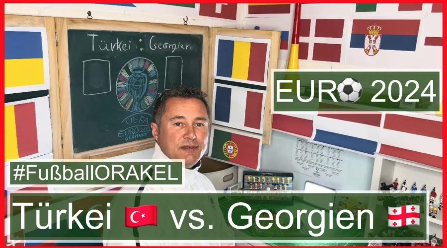 Türkei vs. Georgien in Gruppe F der Fußball-Europameisterschaft - #FußballOrakel Videoleben von Familyeller #EURO2024 #Fußballeuropameisterschaft