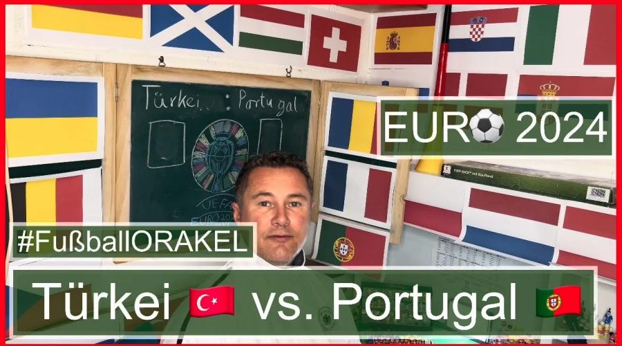 Türkei vs. Portugal in Gruppe F der Fußball-Europameisterschaft - #FußballOrakel Videoleben von Familyeller #EURO2024 #Fußballeuropameisterschaft