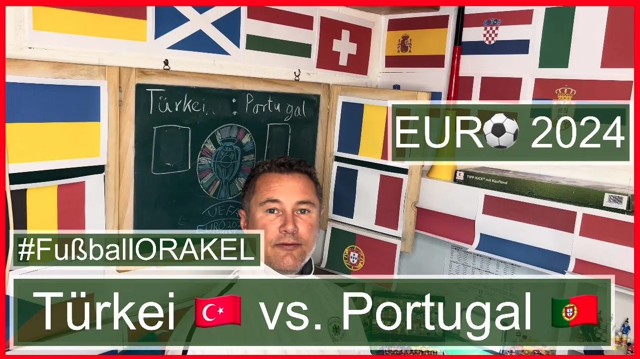 Türkei vs. Portugal in Gruppe F der Fußball-Europameisterschaft - #FußballOrakel Videoleben von Familyeller #EURO2024 #Fußballeuropameisterschaft