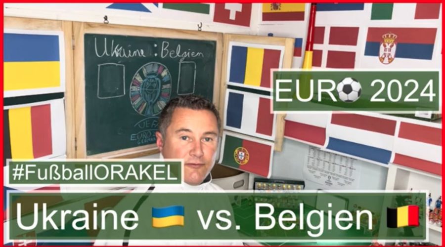 Ukraine vs. Belgien in Gruppe E der Fußball-Europameisterschaft - #FußballOrakel Videoleben von Familyeller #EURO2024 #Fußballeuropameisterschaft
