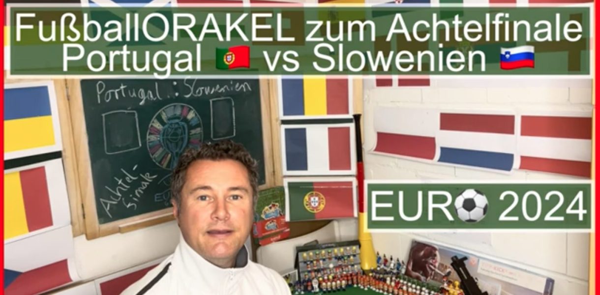 Achtelfinale Portugal vs Slowenien der Fußball-Europameisterschaft - #FußballOrakel Videoleben von Familyeller #EURO2024 #Fußballeuropameisterschaft