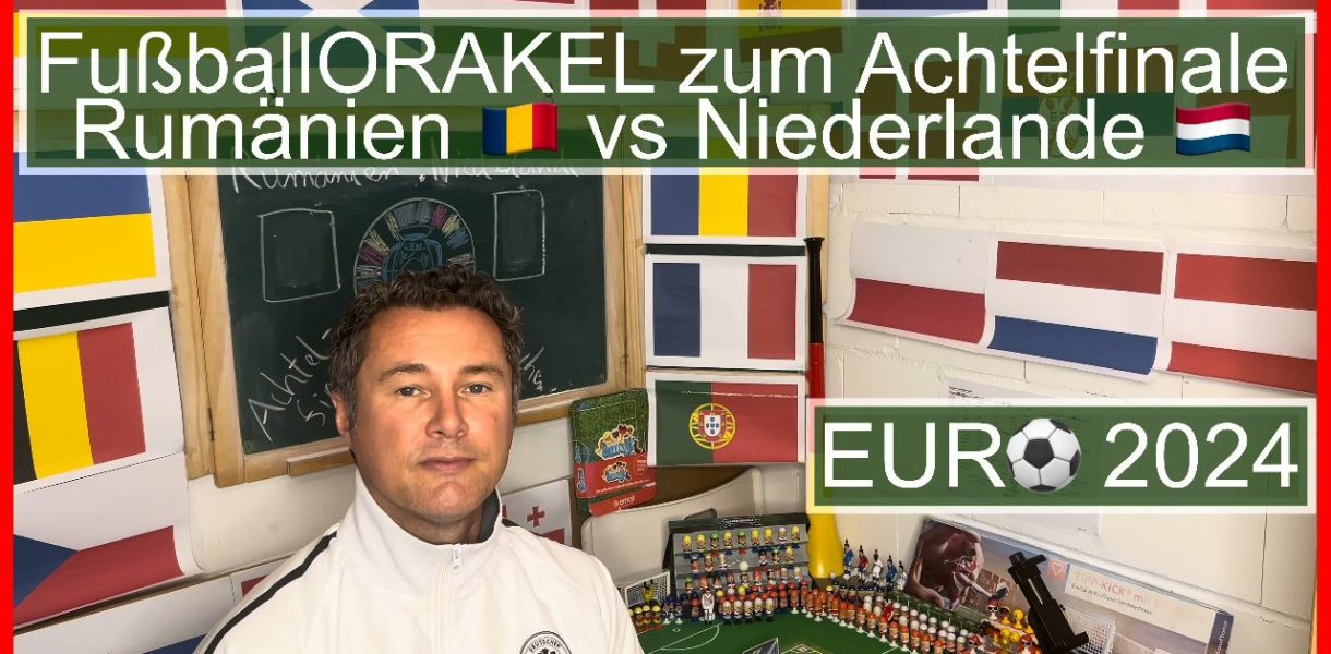 Achtelfinale Rumänien vs Niederlande der Fußball-Europameisterschaft - #FußballOrakel Videoleben von Familyeller #EURO2024 #Fußballeuropameisterschaft