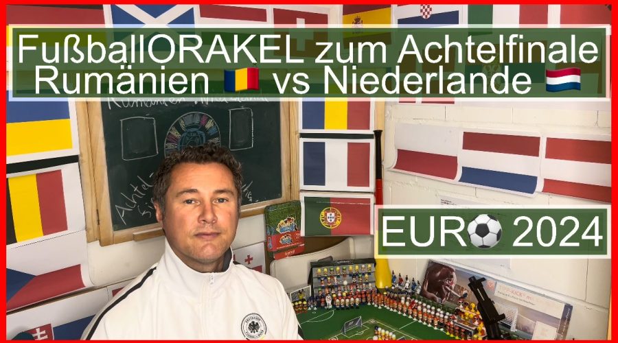Achtelfinale Rumänien vs Niederlande der Fußball-Europameisterschaft - #FußballOrakel Videoleben von Familyeller #EURO2024 #Fußballeuropameisterschaft