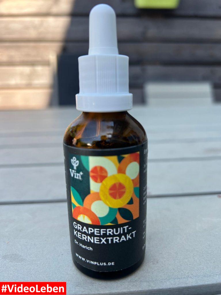 Vinplus Grapefruitkernextrakt nach Dr. Harich Nahrungsergänzungsmittel mit 10 Prozent Rabatt vorgestellt von videoleben von familyeller