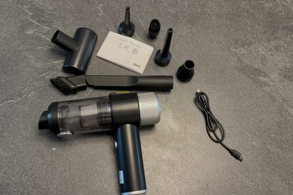 Dealswin kabelloser 4-in-1 Handstaubsauger, Vakuumierer, Druckluftspray und Luftpumpe - vorgestellt von videoleben von familyeller