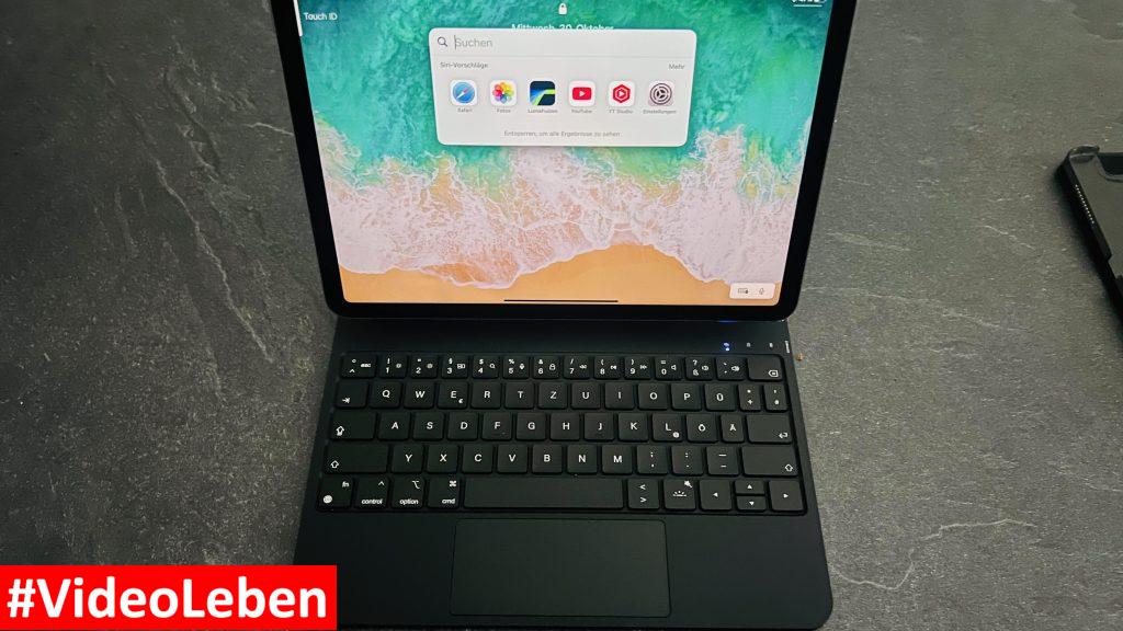 NUFLAX Keyboard Case für das IPad Nahaufnahme - getestet von videoleben von familyeller
