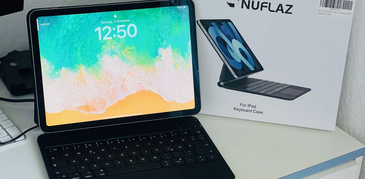NUFLAZ Keyboard Case für das IPad - getestet von videoleben von familyeller