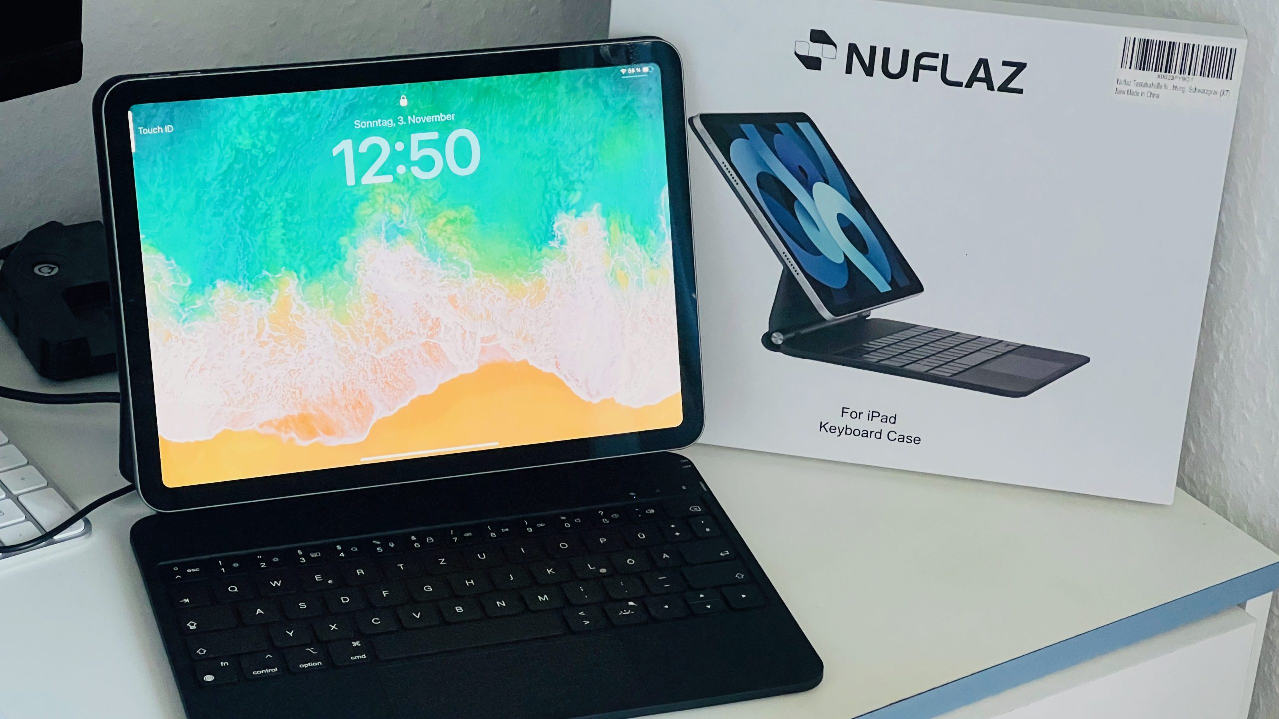 NUFLAZ Keyboard Case für das IPad - getestet von videoleben von familyeller
