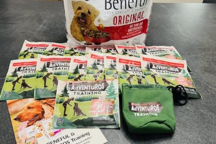 Testinhalt ausgepackt trnd Produkttest Purina BENEFUL und AdVENTuROS Training - getestet von videoleben von familyeller