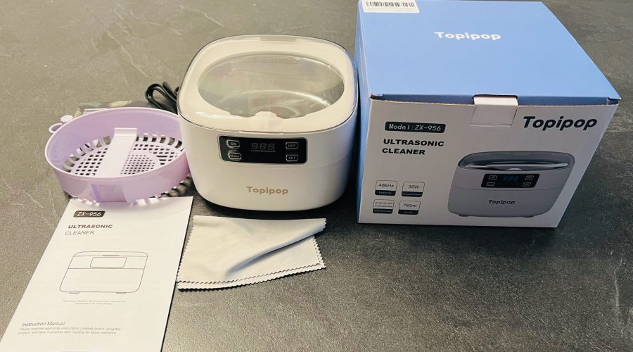 Topipop Ultraschallreinigungsgerät - vorgestellt von videoleben von familyeller