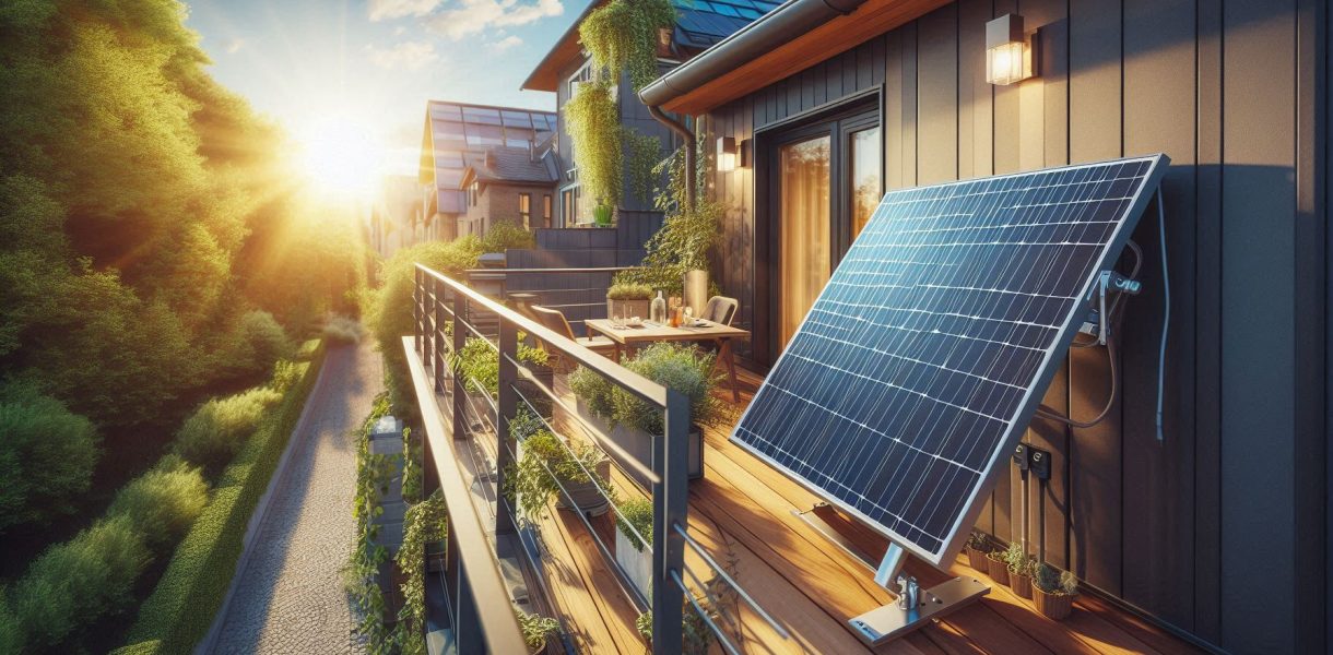 Balkonkraftwerk Test Solar Photovoltaik Solarenergie Produkttest - videoleben von familyeller