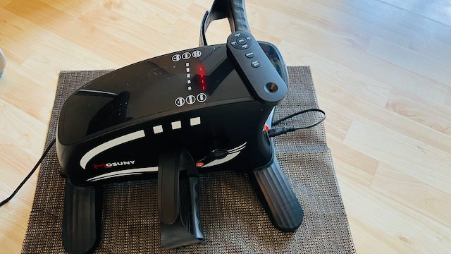 MOSUNY Pedaltrainer für Senioren:Physiotherapie auf Anti-Rutschmatte - vorgestellt von videoleben von familyeller