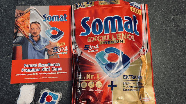 Somat Excellence Premium 5in1 Caps - Produkttest über trnd - getestet von videoleben von Familyeller