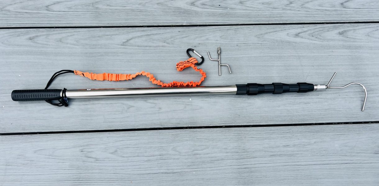 BeGrit Teleskop Bootshaken aus Edelstahl - Videoleben von familyeller