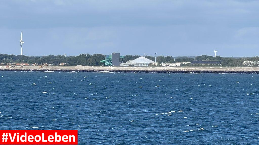Lalandia Rødby von Board der Scandlines von Fehmarn nach Rødby mit der FS Deutschland - videoleben von familyeller