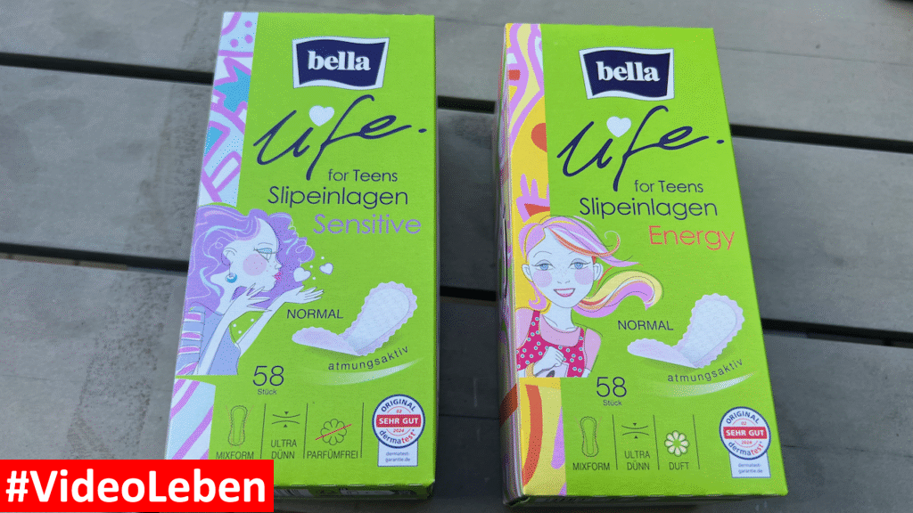 trnd Produkttest - bella life for Teens - Videoleben von familyeller Slipeinlagen Teens