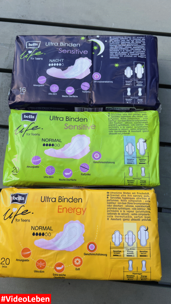 trnd Produkttest - bella life for Teens - Videoleben von familyeller Teens Binden