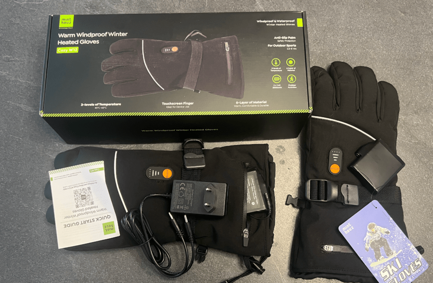 Minthouz beheizbare Handschuhe für Damen und Herren - vorgestellt von videoleben von familyeller