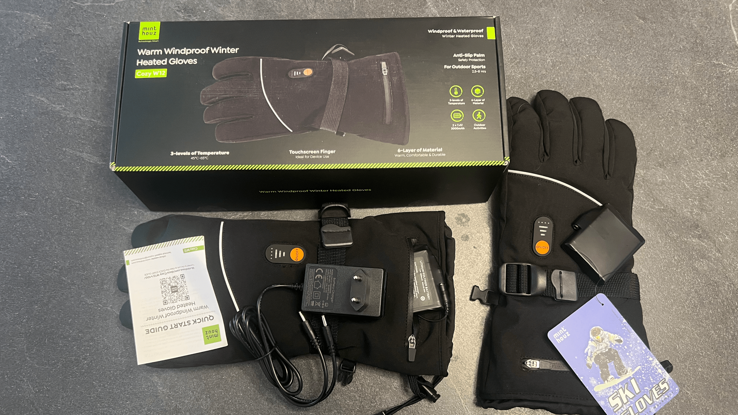 Minthouz beheizbare Handschuhe für Damen und Herren - vorgestellt von videoleben von familyeller