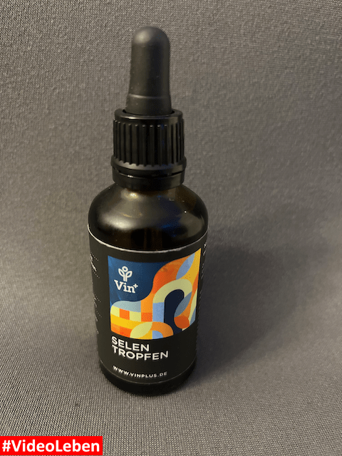 Selen Tropfen - Nahrungsergänzungsmittel Vitamine von Vinplus - vorgestellt von videoleben von familyeller