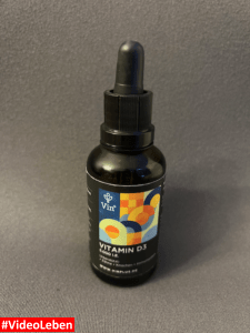 Vitamin D3 Tropfen - Nahrungsergänzungsmittel Vitamine von Vinplus - vorgestellt von videoleben von familyeller