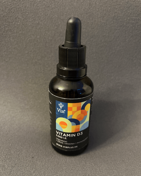 Vitamin D3 Tropfen - Nahrungsergänzungsmittel Vitamine von Vinplus - vorgestellt von videoleben von familyeller
