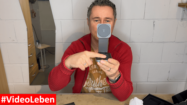 Ladeplatz Tegler 3-in-1 MagSafe Ladegerät – Kabelloses Ladegerät für iPhone, Apple Watch und AirPods, faltbar - vorgestellt von videoleben von familyeller