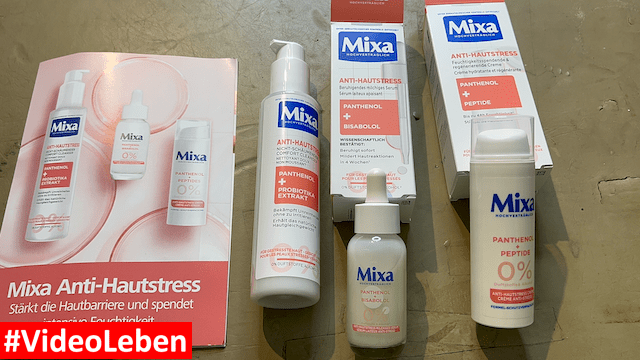 Mixa Anti-Hautstress Reihe ausgepackt - trnd Produkttest - videoleben von familyeller