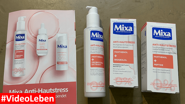 Mixa Anti-Hautstress Reihe - trnd Produkttest - videoleben von familyeller