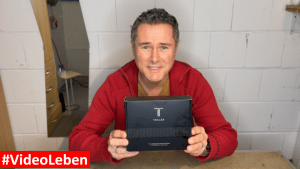 Verpackung Tegler 3-in-1 MagSafe Ladegerät – Kabelloses Ladegerät für iPhone, Apple Watch und AirPods, faltbar - vorgestellt von videoleben von familyeller