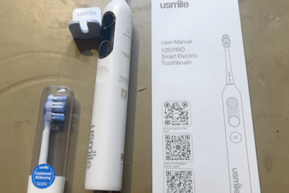 usmile Y20 PRO - smarte elektrische Zahnbürste mit KI-Unterstützung - vorgestellt von videoleben von familyeller