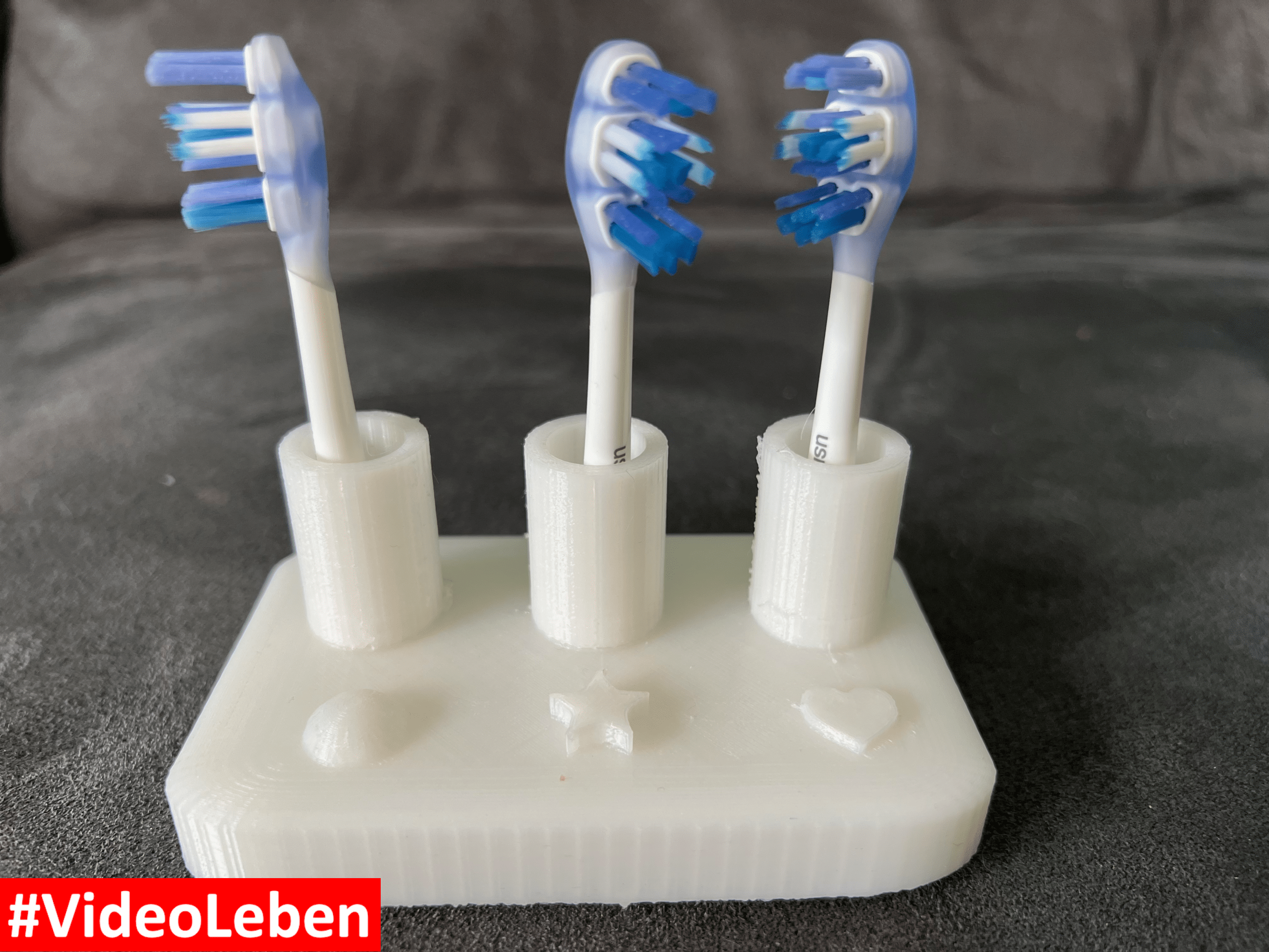Zahnbürstenkopfhalterung aus dem 3D-Drucker