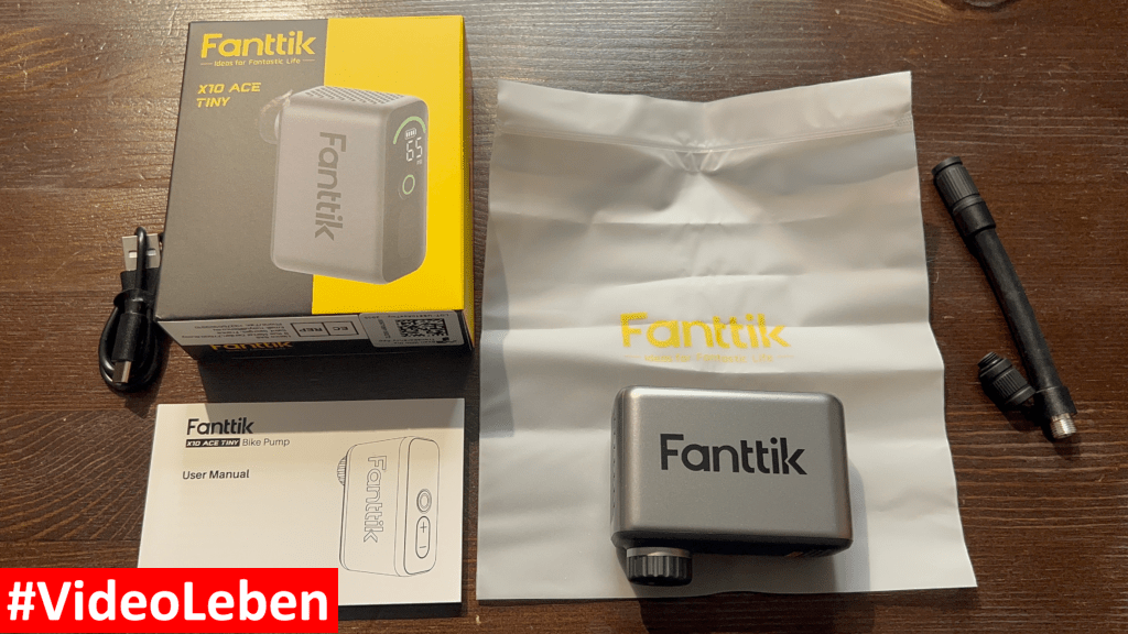 Fanttik X10 Ace Tiny - Packungsinhalt - vorgestellt von videoleben von familyeler