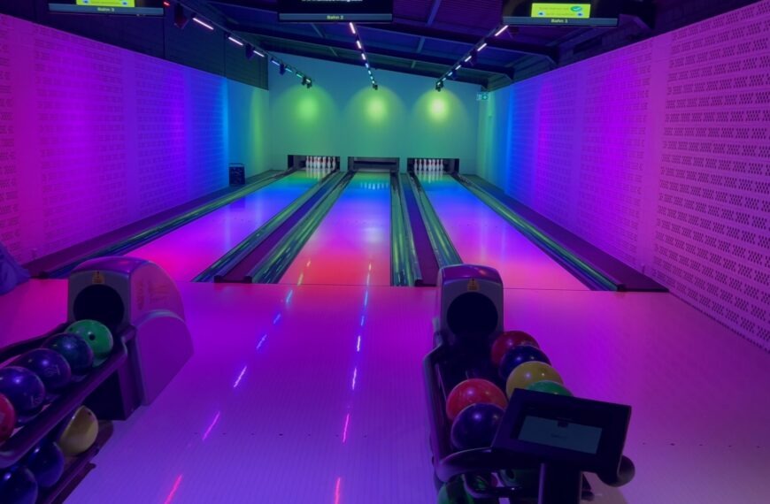 Bowlingbahn - Bowling im Sportcentrum Berghausen in Langenfeld - vorgestellt von videoleben von familyeller