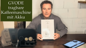 GVODE Tragbare Kaffeemaschine mit Akku, 3-in-1 Mobile Espressomaschine - vorgestellt von videoleben von Familyeller