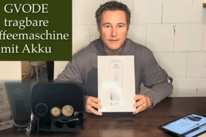 GVODE Tragbare Kaffeemaschine mit Akku, 3-in-1 Mobile Espressomaschine - vorgestellt von videoleben von Familyeller