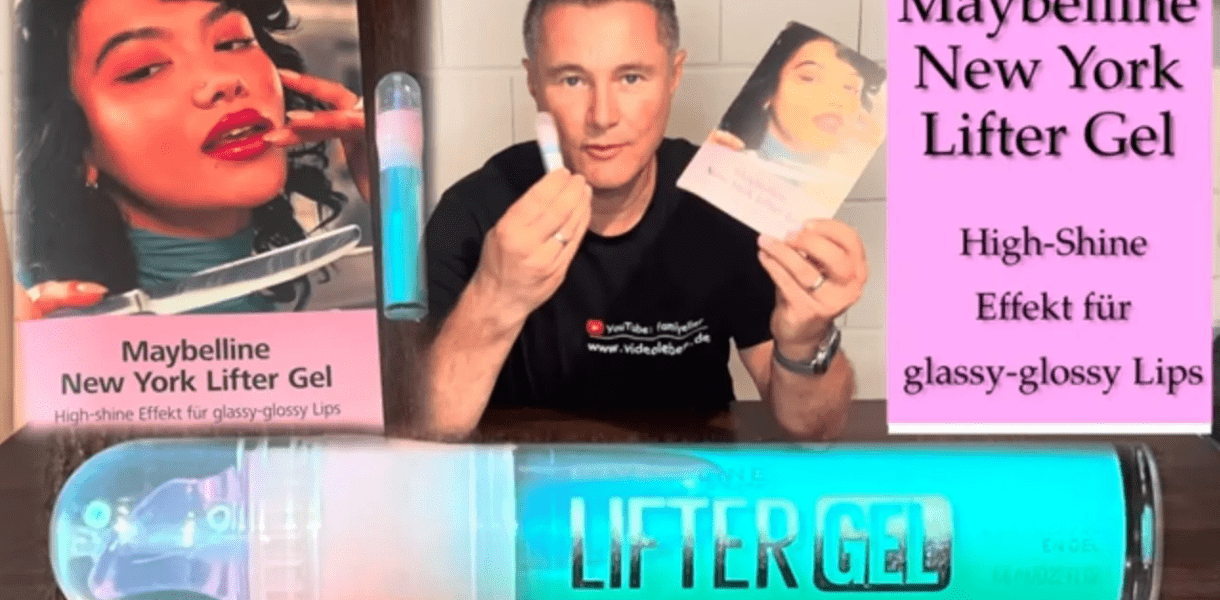 Maybelline New York Lifter Gel Lipgloss vorgestellt von videoleben von familyeller
