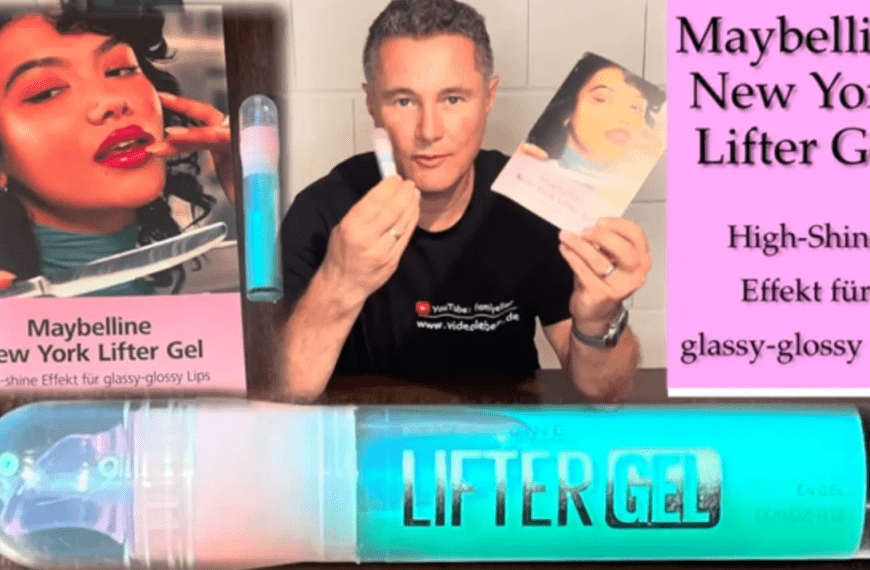 Maybelline New York Lifter Gel Lipgloss vorgestellt von videoleben von familyeller