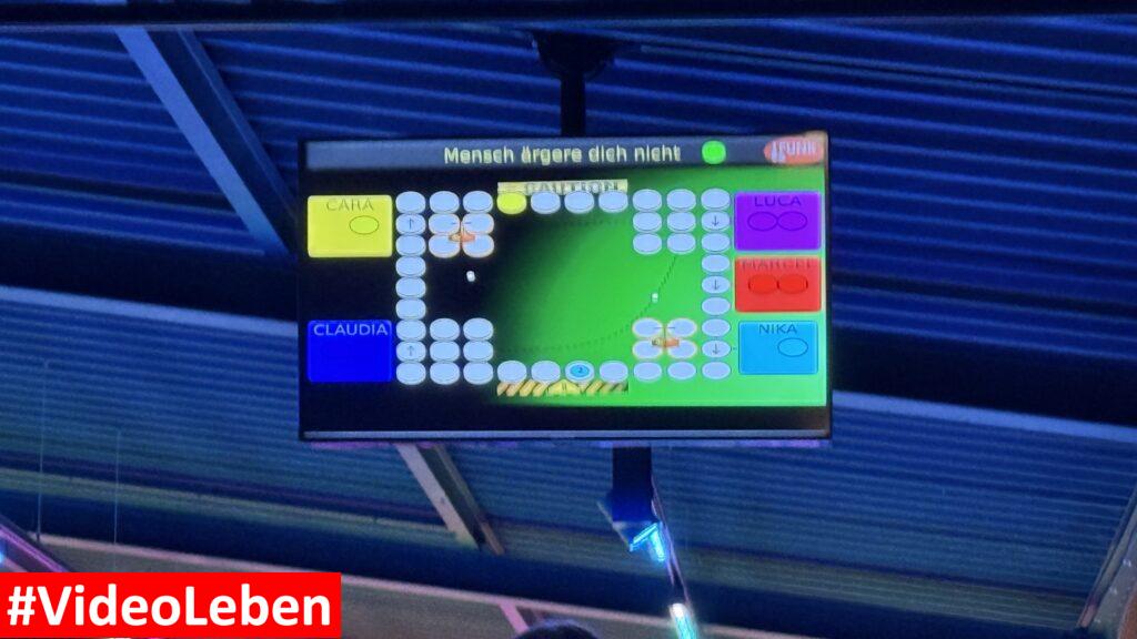 Mensch ärgere dich nicht - Bowling im Sportcentrum Berghausen in Langenfeld - vorgestellt von videoleben von familyeller