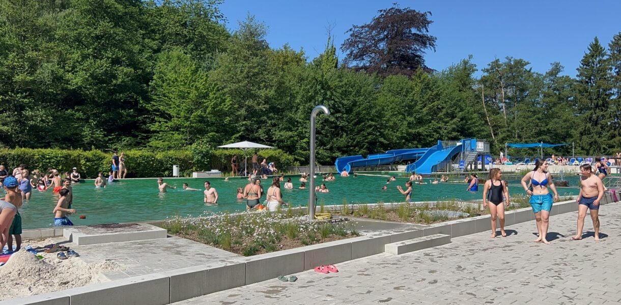 NizzaBad - neues Naturfreibad in Velbert Langenberg - vorgestellt von videoleben von familyeller